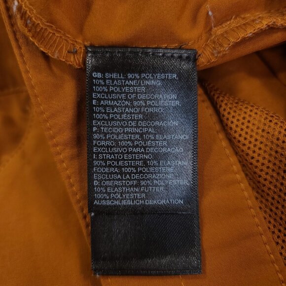 North Face Pants Mens 36 Orange Paramount Active Convertible Hiking Performance - Picture 9 of 10